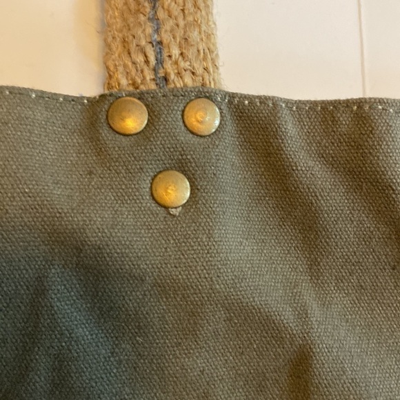 Backroads Collection bag new with tags Olive green tan - Picture 10 of 10